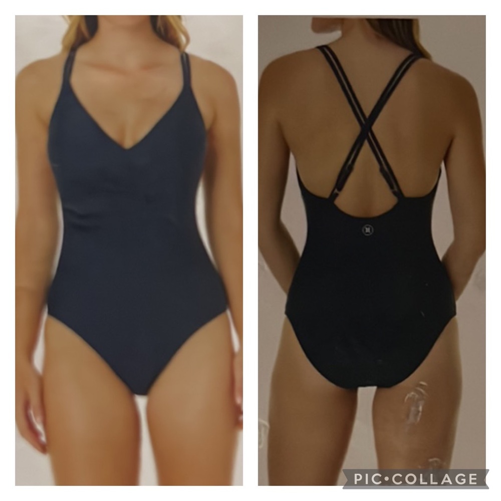 HURLEY One Piece Swimsuit Sz S